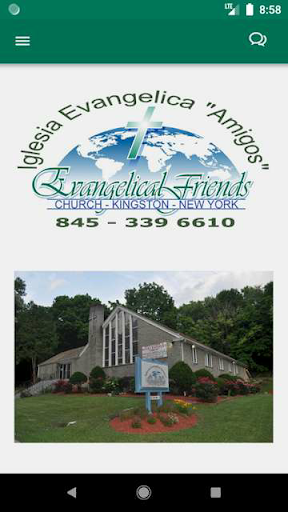 Android application Iglesia Evangelica screenshort