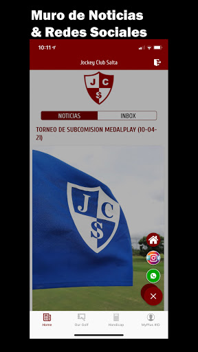 Jockey Club Salta Golf Screen 2