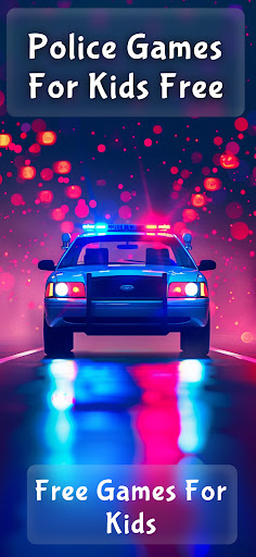 Android application Police Games For Kids Cop Game screenshort