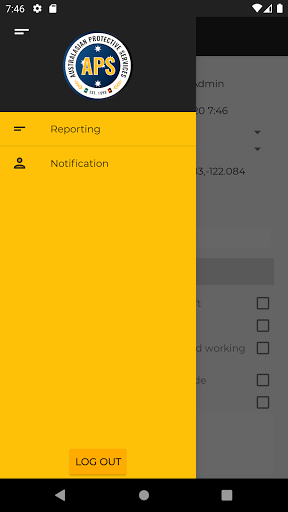 APS Reporting Screen 3