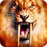 Furious tiger live wallpaper icon
