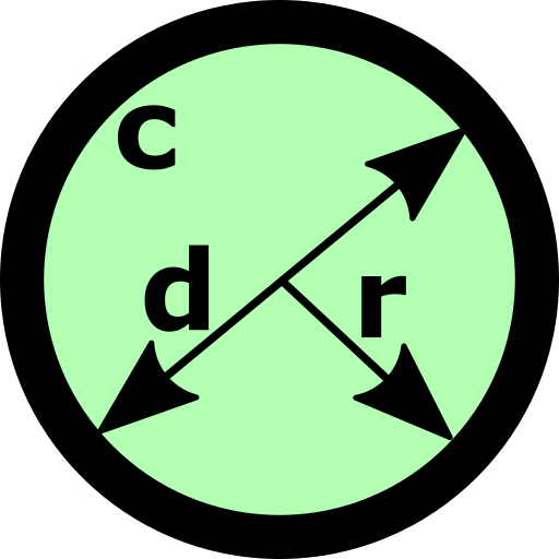 Calculadora de Círculo - Livre logo