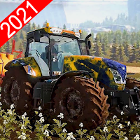 Real Трактор вагонетки 2021-Фарм Simulation