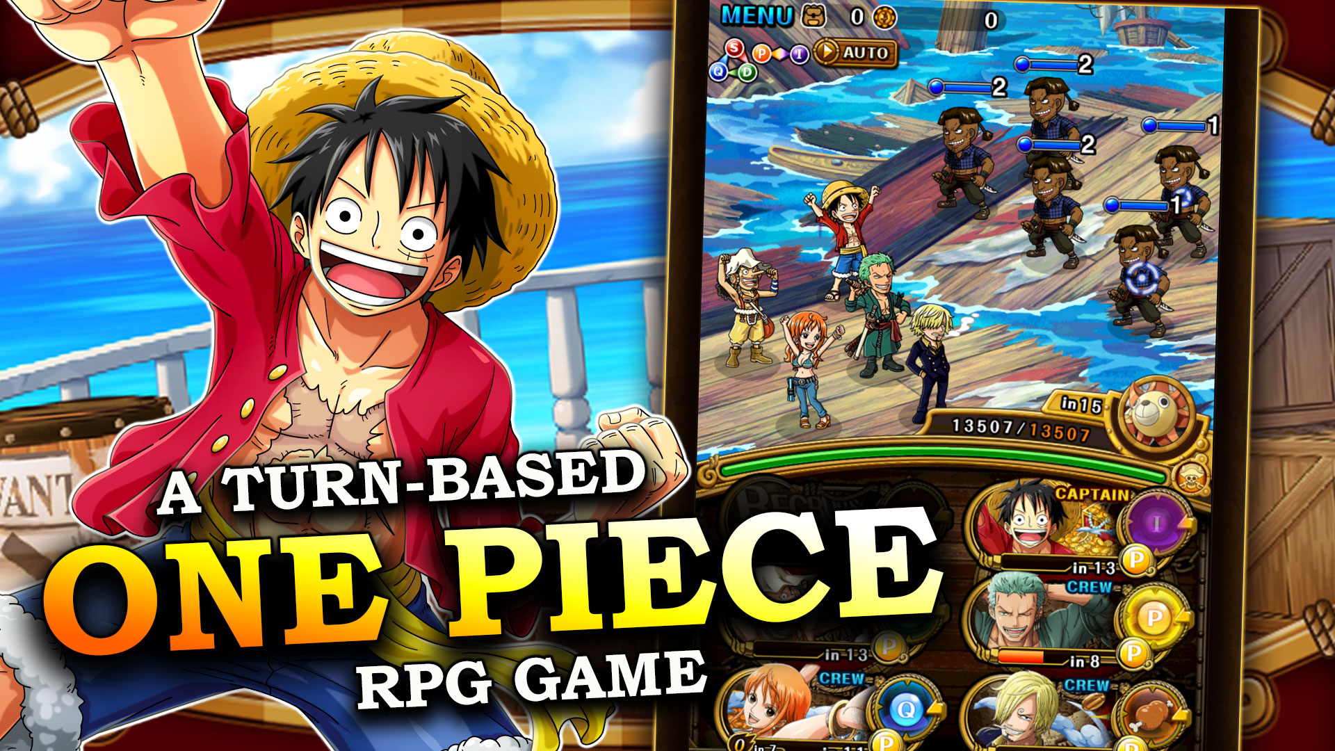 Android application ONE PIECE TREASURE CRUISE screenshort