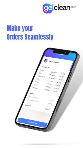 Goclean360 Service Screen 2