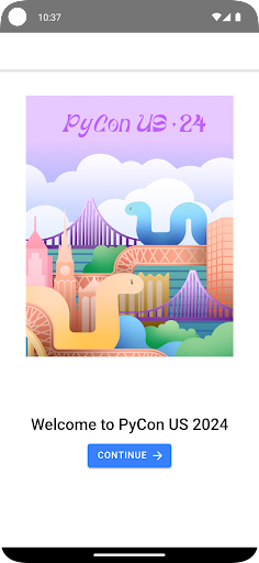 Android application PyCon US screenshort