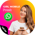 Cover Image of Download Girl Mobile Number Prank - Random Girls Video Chat 1.0 APK