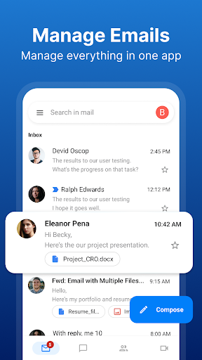 All Email Connect Screen 3