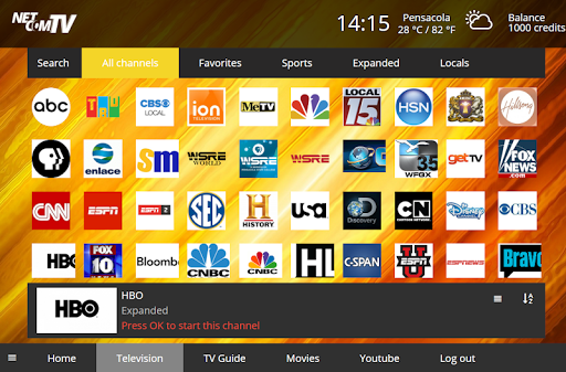 NetComTV Screen 3