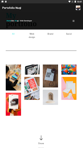 Portofolio Nuqi Screen 2