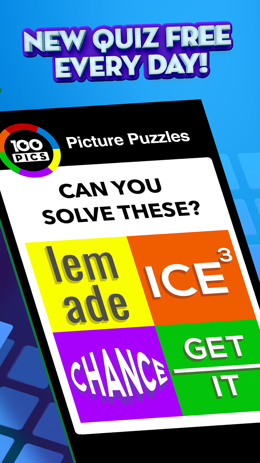 Android application 100 PICS Quiz - Logo & Trivia screenshort