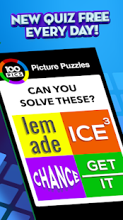 100 PICS Quiz - Guess Trivia, Logo & Picture Games 1.6.14.0 Screenshots 3