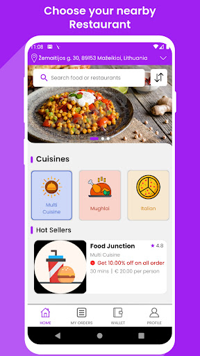 Eat it - delivery Screen 2