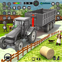 Tractor Trolley: Tractor Game