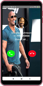 Screenshot 8 The Rock Video Call (Dwayne Jo android