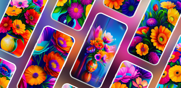 Floral Oil Painting Wallpapers - 1.1.0 - (Android)