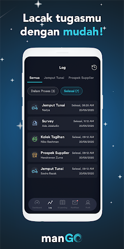 Android application MANGO - MFIN Mobile App screenshort
