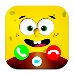 Cover Image of Tải xuống Bob The Yellow Call - Fake Video Call with Sponge 2.0 APK