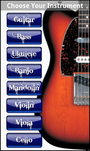 Android application Tuner screenshort