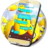Emoji Background for SMS icon