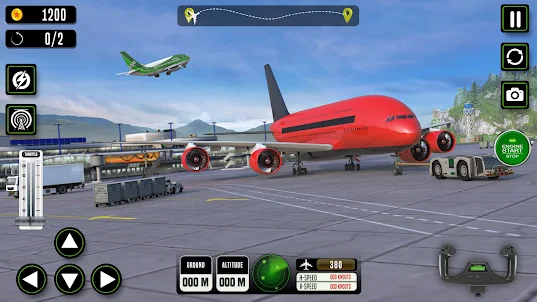Airplane game sim flight 3D
