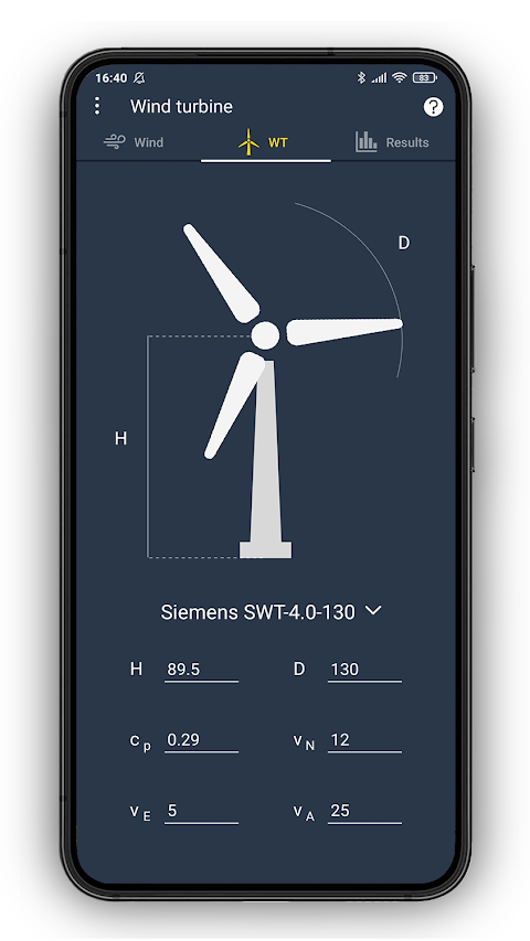 Wind turbine Calculatorのおすすめ画像4