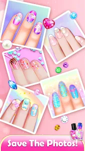 Nail Artist Salon Makeup Games