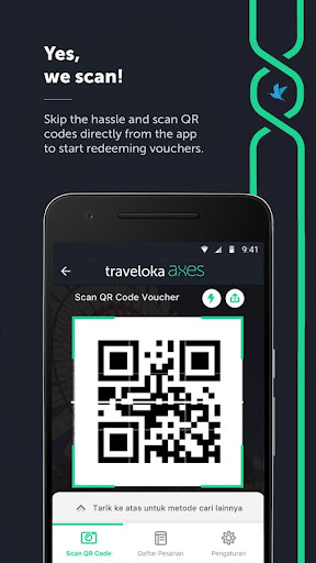 Android application Traveloka AXES Partner screenshort