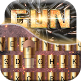 Fire Revolver Bullet Keyboard icon