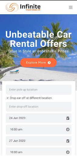 Infinite Travel Deals 24 Screen 3