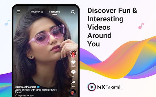 MX TakaTak Short Video App Screenshot