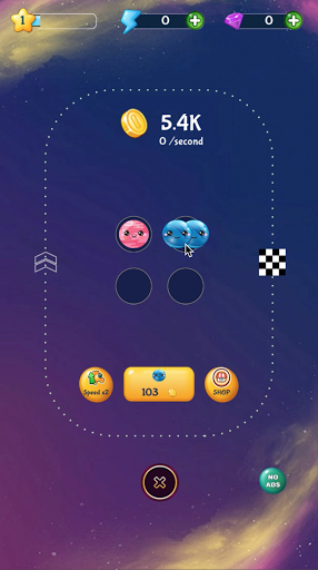 Android application Merge Planets Space : hyper ca screenshort