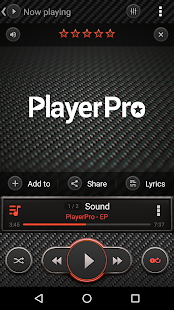 Skin for PlayerPro Carbon 1.1.4 APK + Mod (Unlimited money) untuk android