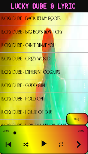 Android application Lucky Dube Songs screenshort