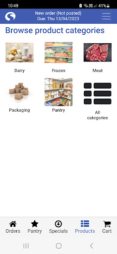 Simotas Food Distributors Screen 3