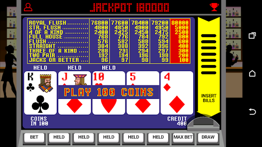 Video Poker Jackpot  screenshots 1