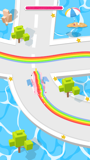 Android application Run The Cube 3D screenshort