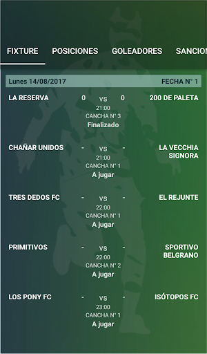 Torneos Del Valle Screen 2