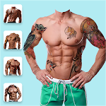 Cover Image of Download Six Pack Tattoo Body Photo Edi  APK
