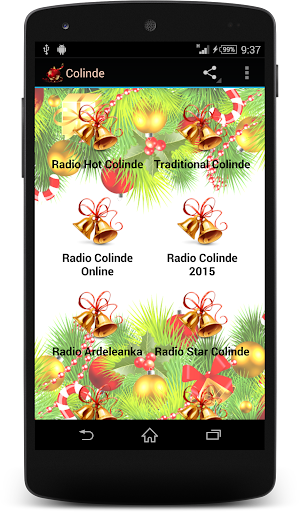 Android application Colinde De Craciun screenshort