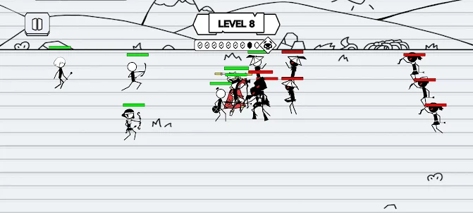 Stickman War：Battle Game