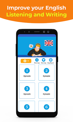 English Listening & Writing Screen 2
