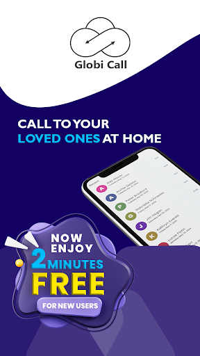 Android application Globi Call screenshort