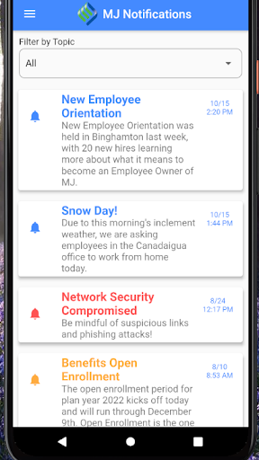 MJ Notifier Screen 2