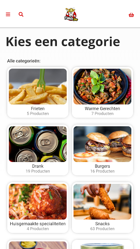 Android application Frituur Soe screenshort