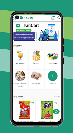 Kincart - Online Shopping App Screen 2