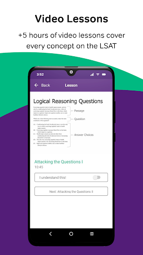 Screenshot of LSAT Prep & Practice - Magoosh