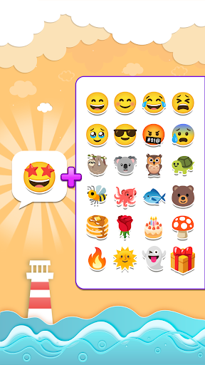 Android application Emoji Studio: Mix Moji Lab screenshort