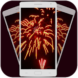 Diwali fireworks photo icon