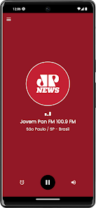 DX em FM - Rádio Jovem Pan FM 100.7 MHz - Itapetininga/SP 